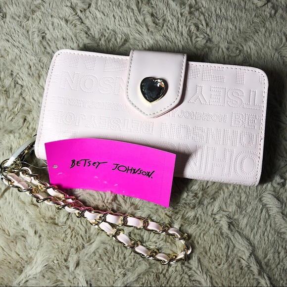 Betsey Johnson Handbags - Betsey Johnson Celly Wallet and Wristlet Clutch